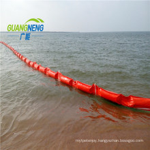 Emergency Condition Soild Flat PVC Boom/Quick Laying Oil Boom